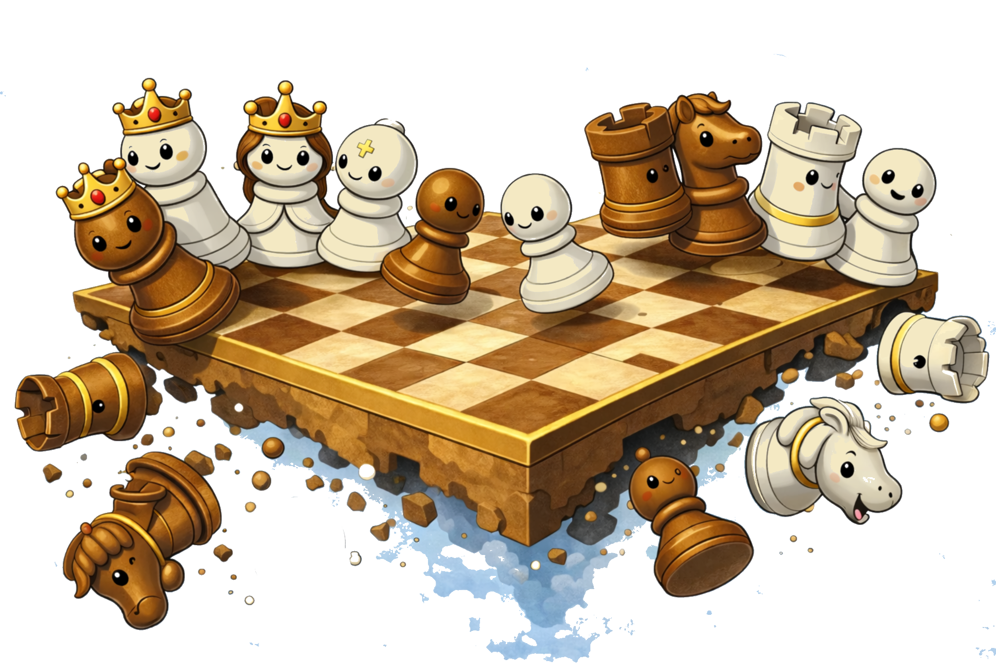Chess Flick Mobile Action Gameplay Layout